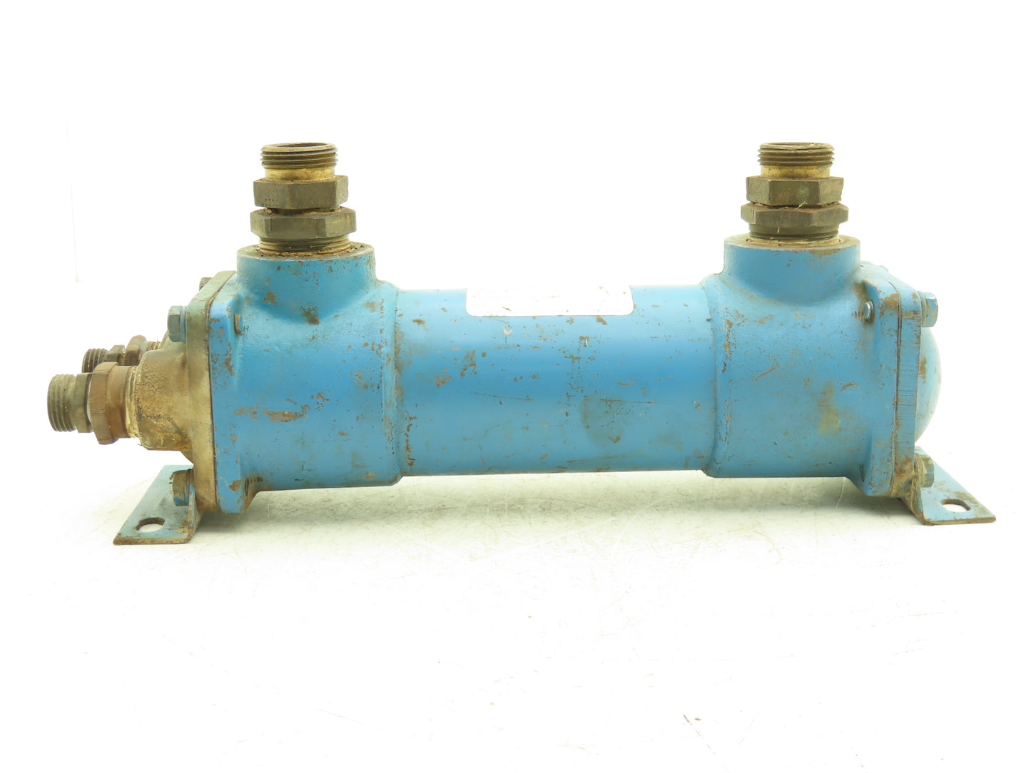 Vickers OCW-S-3-F-20  Oil Cooler Water Type Heat Exchanger 1" NPT  500 PSI