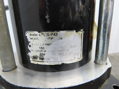 ARO 67120-P43 Pneumatic Extrusion Pump 6549 PSI 5 Gal Pail Lifter Unloader Cart