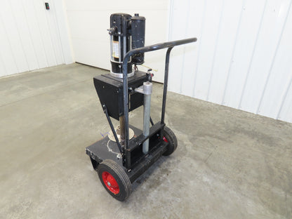 ARO 67120-P43 Pneumatic Extrusion Pump 6549 PSI 5 Gal Pail Lifter Unloader Cart