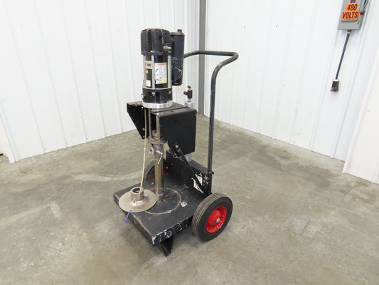 ARO 67120-P43 Pneumatic Extrusion Pump 6549 PSI 5 Gal Pail Lifter Unloader Cart