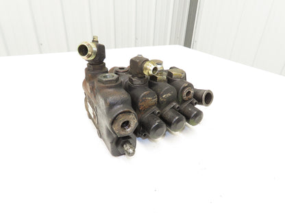 Shimadzu MSV04-3-7645 Hydraulic 3-Spool Forklift Mast Control Valve Off E60Z-33