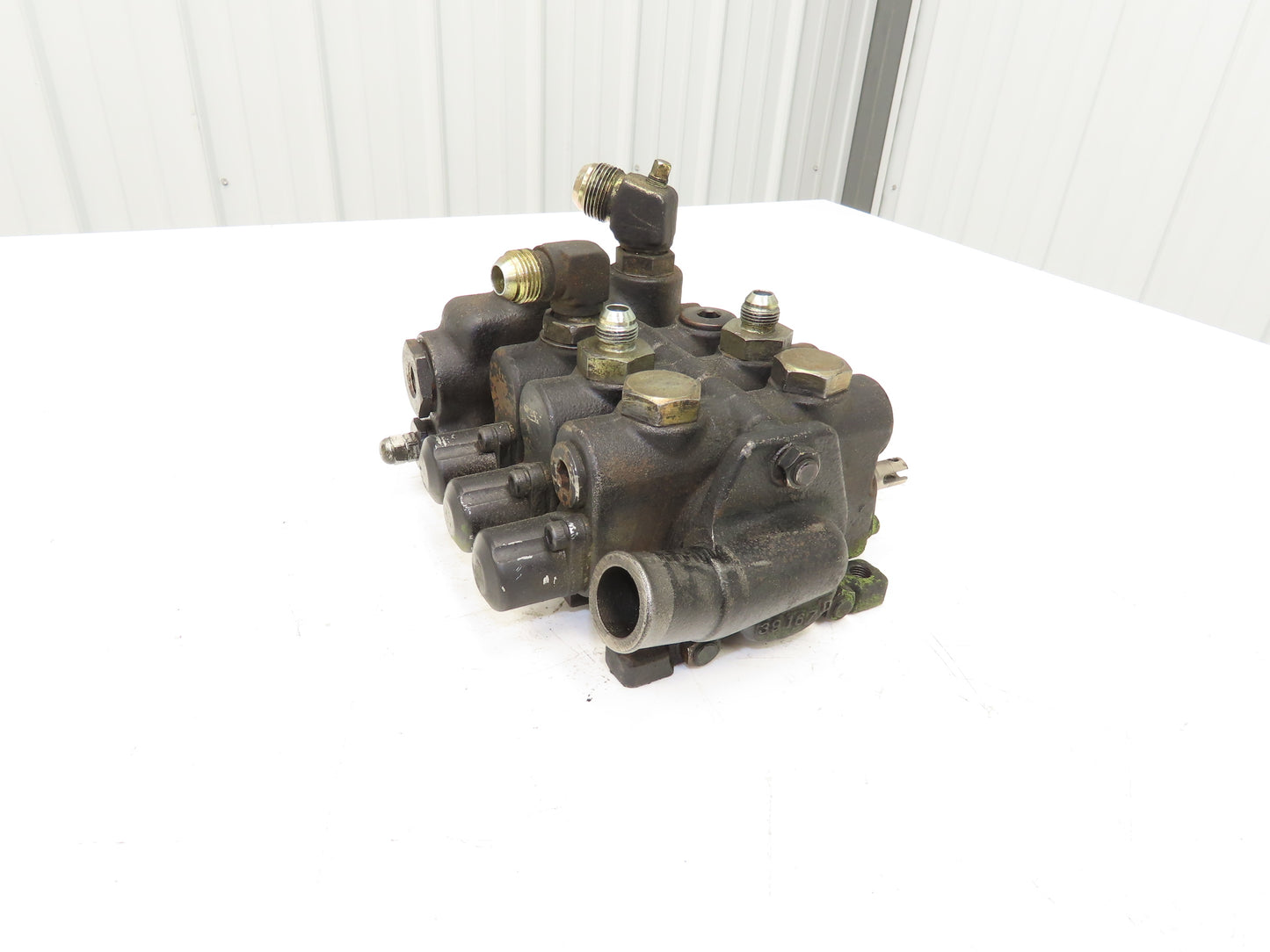 Shimadzu MSV04-3-7645 Hydraulic 3-Spool Forklift Mast Control Valve Off E60Z-33