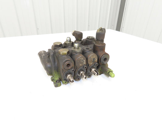 Shimadzu MSV04-3-7645 Hydraulic 3-Spool Forklift Mast Control Valve Off E60Z-33