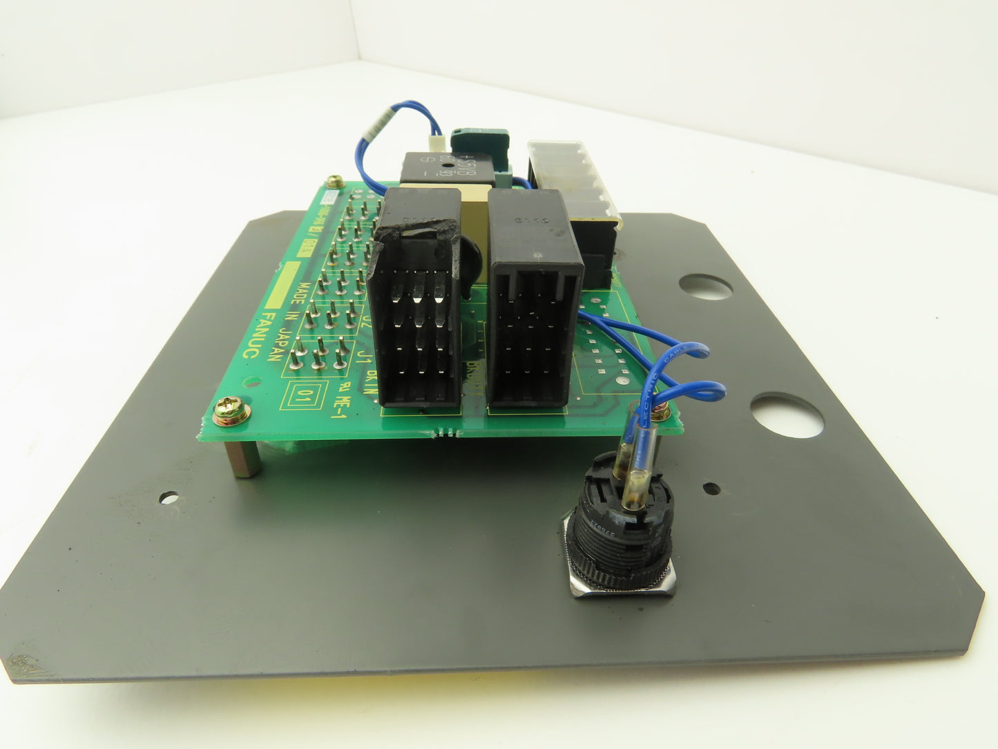 Fanuc A20B-1006-066 Circuit Board & Switches for Robotic Brake Release Lot of 3