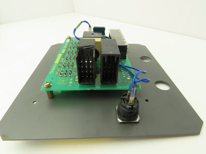 Fanuc A20B-1006-066 Circuit Board & Switches for Robotic Brake Release Lot of 3