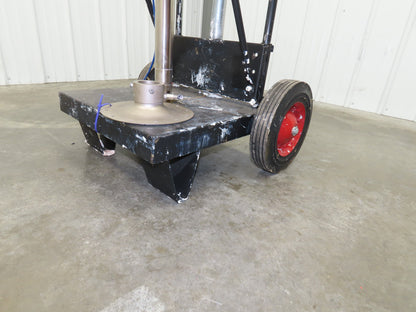 ARO 67120-P43 Pneumatic Extrusion Pump 6549 PSI 5 Gal Pail Lifter Unloader Cart