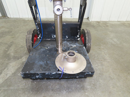 ARO 67120-P43 Pneumatic Extrusion Pump 6549 PSI 5 Gal Pail Lifter Unloader Cart