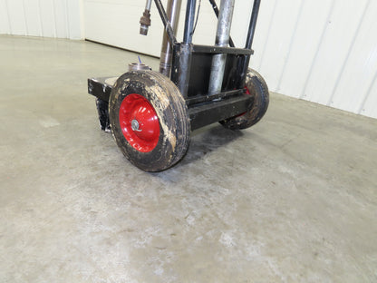 ARO 67120-P43 Pneumatic Extrusion Pump 6549 PSI 5 Gal Pail Lifter Unloader Cart