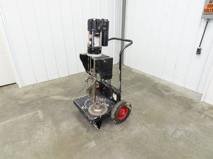 ARO 67120-P43 Pneumatic Extrusion Pump 6549 PSI 5 Gal Pail Lifter Unloader Cart