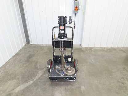ARO 67120-P43 Pneumatic Extrusion Pump 6549 PSI 5 Gal Pail Lifter Unloader Cart