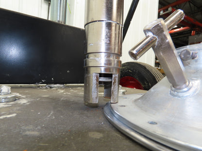 ARO AF0441-01 Pneumatic Extrusion Pump 6549 PSI 5 Gal Pail Lifter Unloader Cart