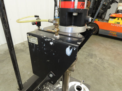 ARO AF0441-01 Pneumatic Extrusion Pump 6549 PSI 5 Gal Pail Lifter Unloader Cart