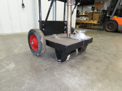 ARO AF0441-01 Pneumatic Extrusion Pump 6549 PSI 5 Gal Pail Lifter Unloader Cart