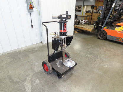 ARO AF0441-01 Pneumatic Extrusion Pump 6549 PSI 5 Gal Pail Lifter Unloader Cart
