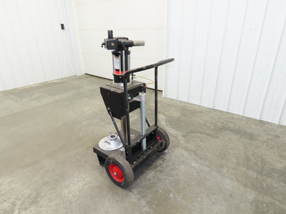 ARO AF0441-01 Pneumatic Extrusion Pump 6549 PSI 5 Gal Pail Lifter Unloader Cart
