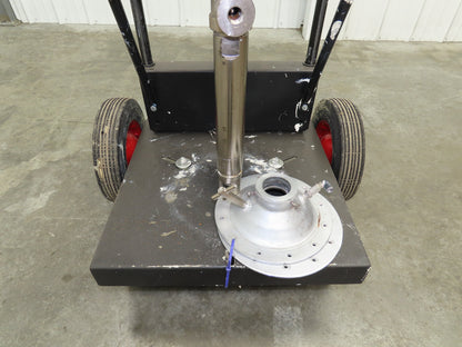 ARO AF0441-01 Pneumatic Extrusion Pump 6549 PSI 5 Gal Pail Lifter Unloader Cart