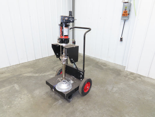 ARO AF0441-01 Pneumatic Extrusion Pump 6549 PSI 5 Gal Pail Lifter Unloader Cart