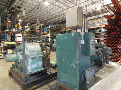 Eemco Rubber Mixing Roll Mill 22"x 60" Rollers 200Hp 3PH Control Panel