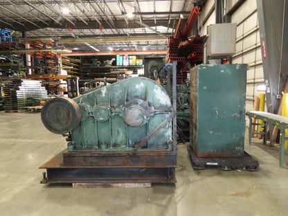 Eemco Rubber Mixing Roll Mill 22"x 60" Rollers 200Hp 3PH Control Panel