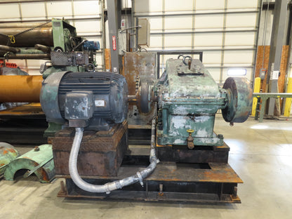 Eemco Rubber Mixing Roll Mill 22"x 60" Rollers 200Hp 3PH Control Panel