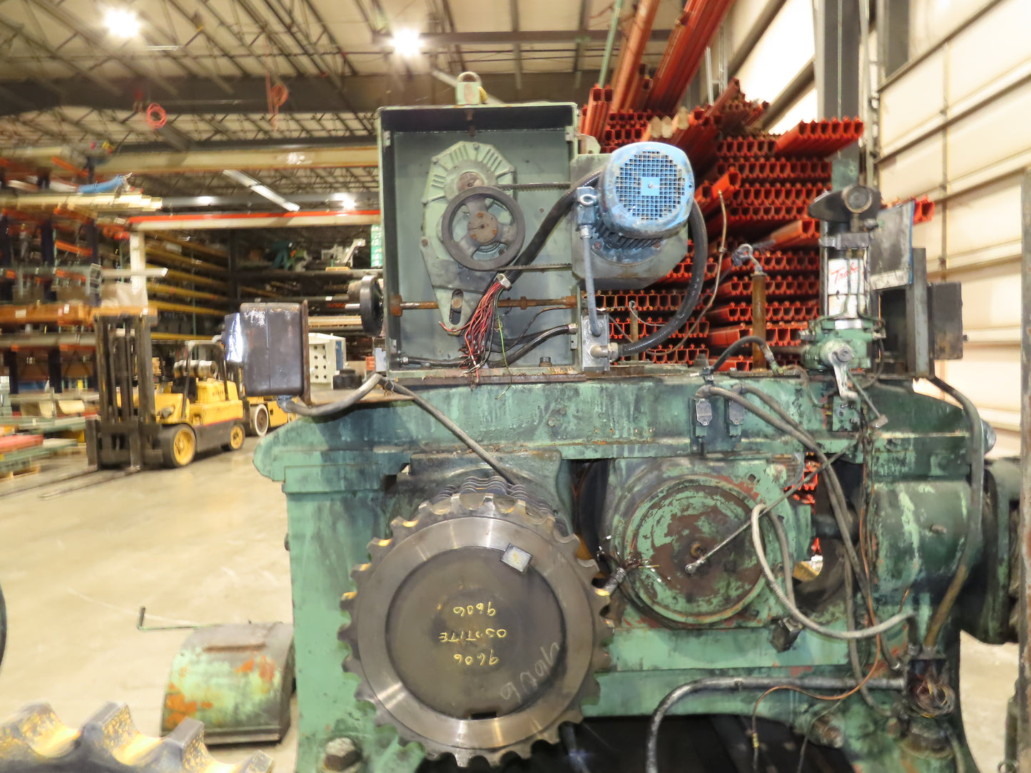 Eemco Rubber Mixing Roll Mill 22"x 60" Rollers 200Hp 3PH Control Panel