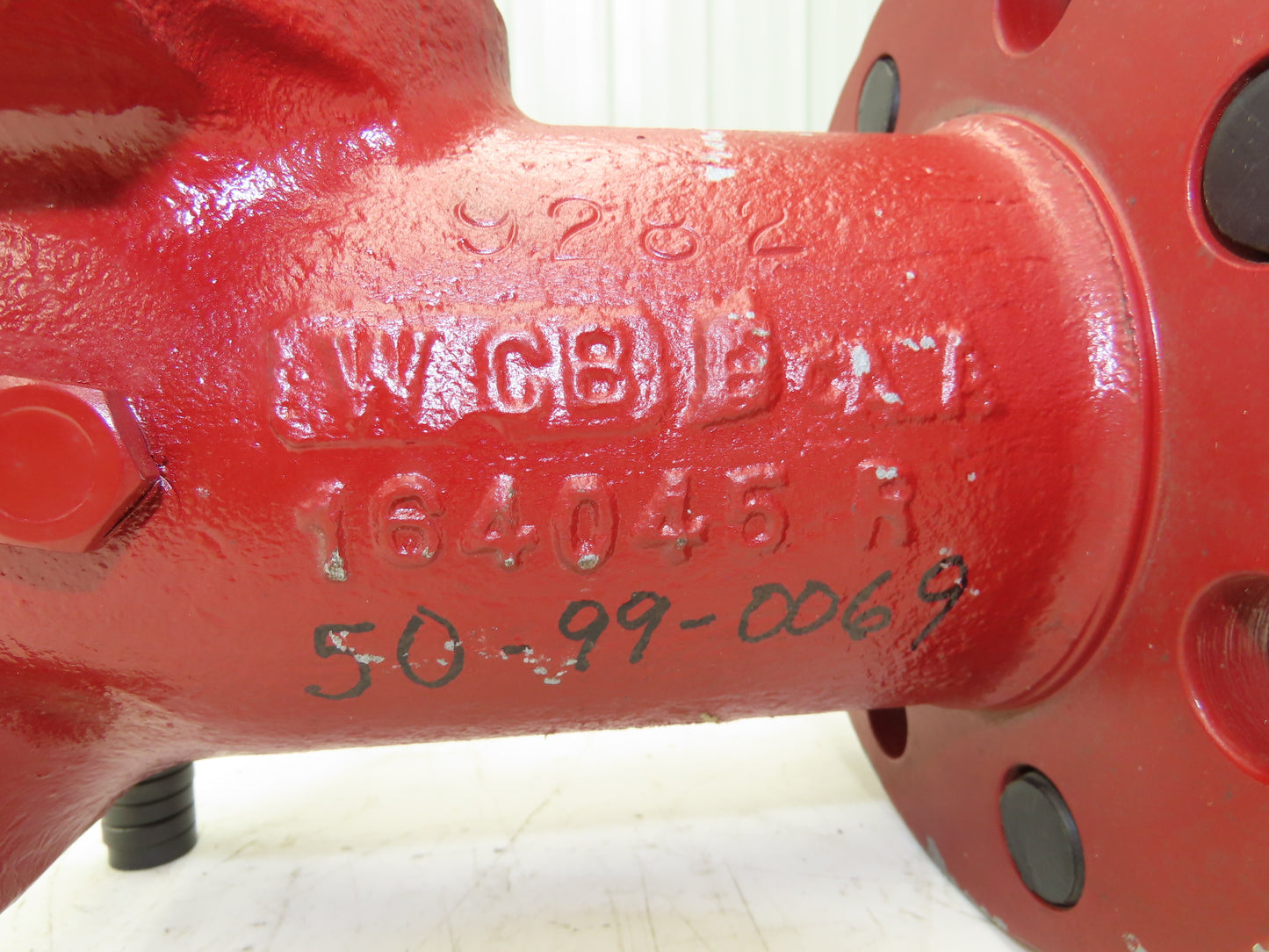 Clyde Bergemann 164045  Soot Blower Steam Poppet Valve 2-1/2" Flanged