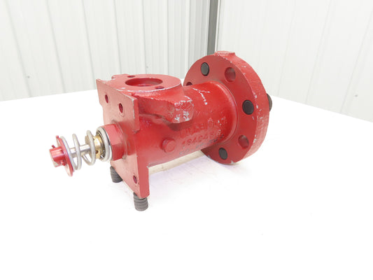 Clyde Bergemann 164045  Soot Blower Steam Poppet Valve 2-1/2" Flanged