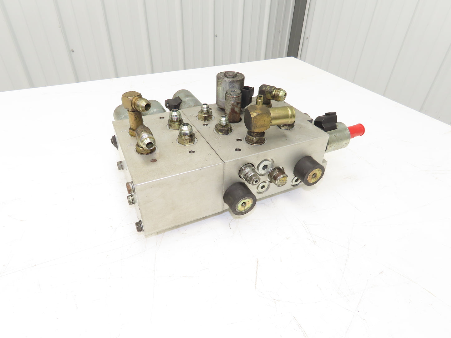 Hyster Hydraulic Manifold Block From E60Z-33 Forklift 8530551