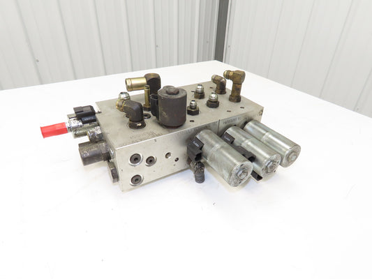 Hyster Hydraulic Manifold Block From E60Z-33 Forklift 8530551