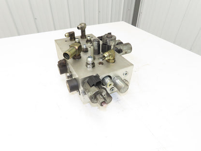 Hyster Hydraulic Manifold Block From E60Z-33 Forklift 8530551