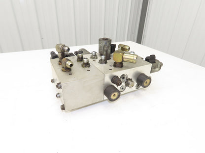 Hyster Hydraulic Manifold Block From E60Z-33 Forklift 8530551