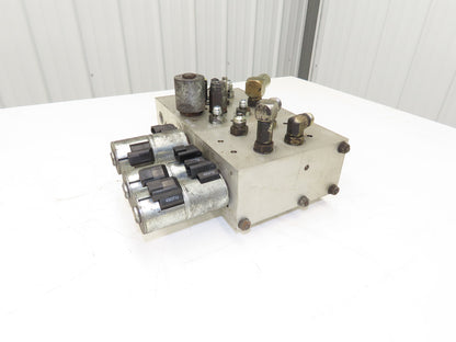 Hyster Hydraulic Manifold Block From E60Z-33 Forklift 8530551