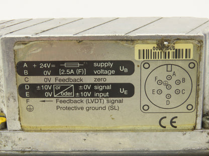 Rexroth 4WRPE 10 KB00L-20/G24K0/A1M-845 Proportional Directional Servo Valve