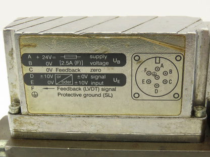Rexroth 4WRPE 10 KB00L-20/G24K0/A1M-845 Proportional Directional Servo Valve