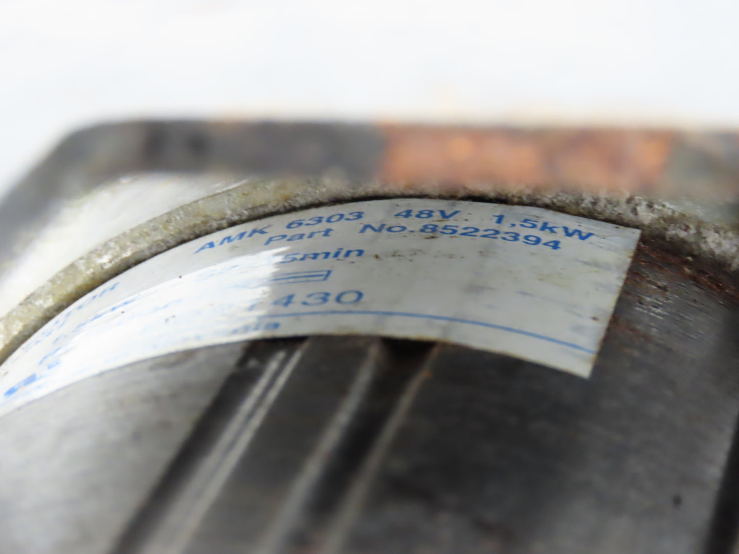 Hyster 8522394 Electric Forklift Hydraulic Pump Steering Motor 48V 1.5kW 8620616