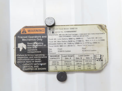 Hyster 8522394 Electric Forklift Hydraulic Pump Steering Motor 48V 1.5kW 8620616