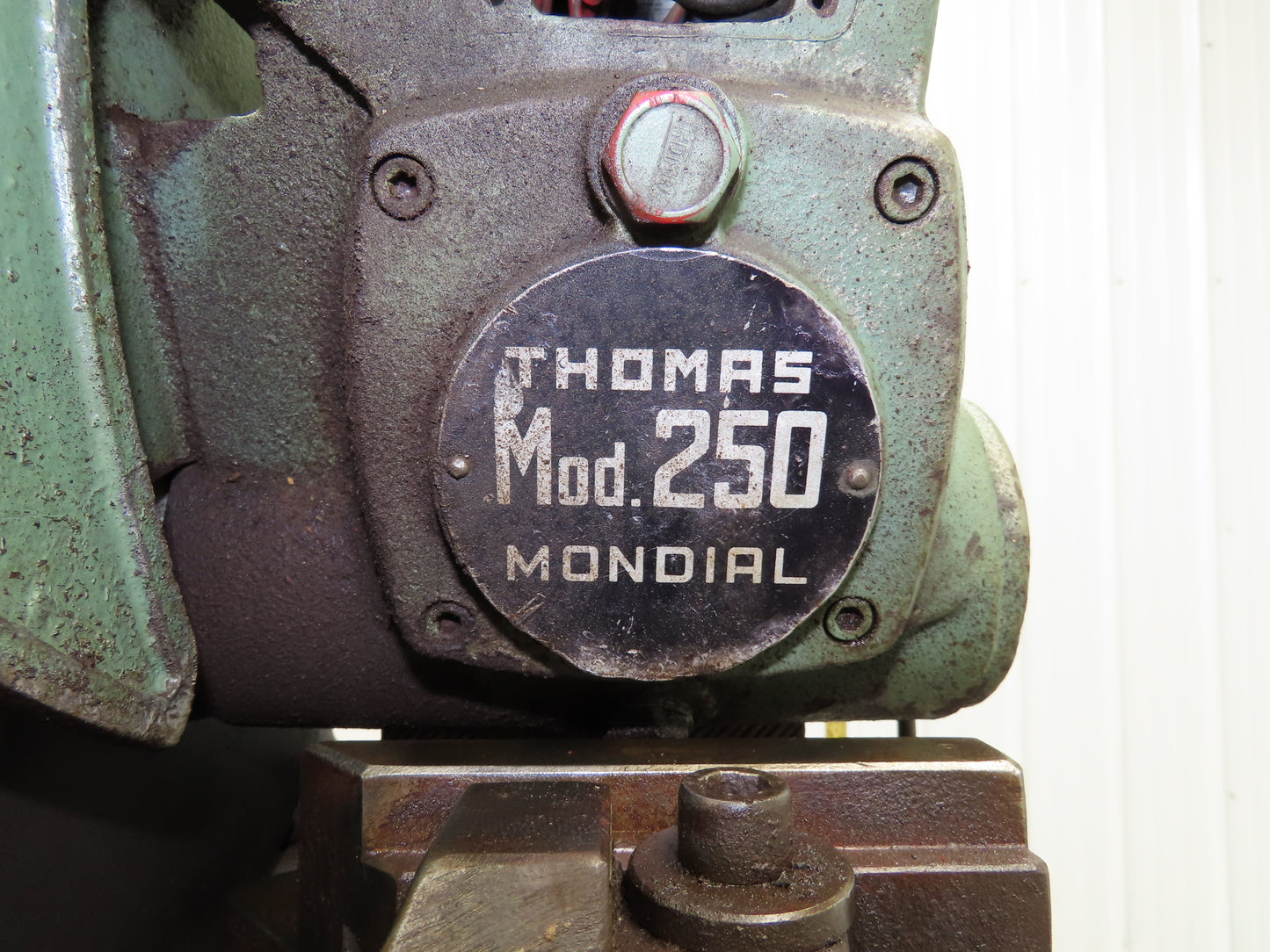 Thomas 250 Manual Cold Cut Metal Saw 10" Circular Cutoff Miter 45° 480V 3Ph