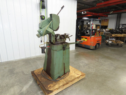Thomas 250 Manual Cold Cut Metal Saw 10" Circular Cutoff Miter 45° 480V 3Ph