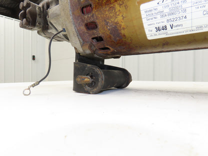 Danaher Motion TSW 112/4-195 DC Hydraulic Pump Motor Hyster E60Z Forklift 36/48V