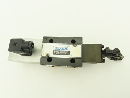 Vickers SDG20S4 012F 50 S553 Directional Control Solenoid Valve Spring Lever