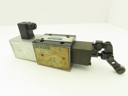 Vickers SDG20S4 012F 50 S553 Directional Control Solenoid Valve Spring Lever