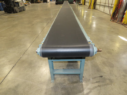 Hytrol 18"x 40' 10" Slider Bed Conveyor 15.5" Belt 2Hp 3PH Center Drive 50FPM