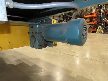 Hytrol 18"x 40' 10" Slider Bed Conveyor 15.5" Belt 2Hp 3PH Center Drive 50FPM