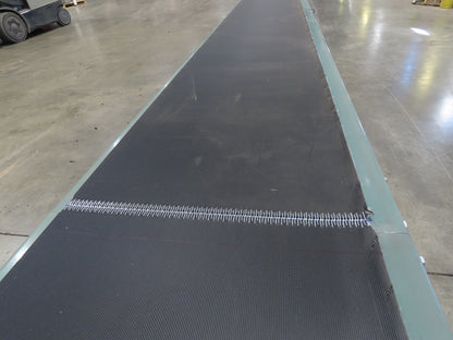 Hytrol 18"x 40' 10" Slider Bed Conveyor 15.5" Belt 2Hp 3PH Center Drive 50FPM