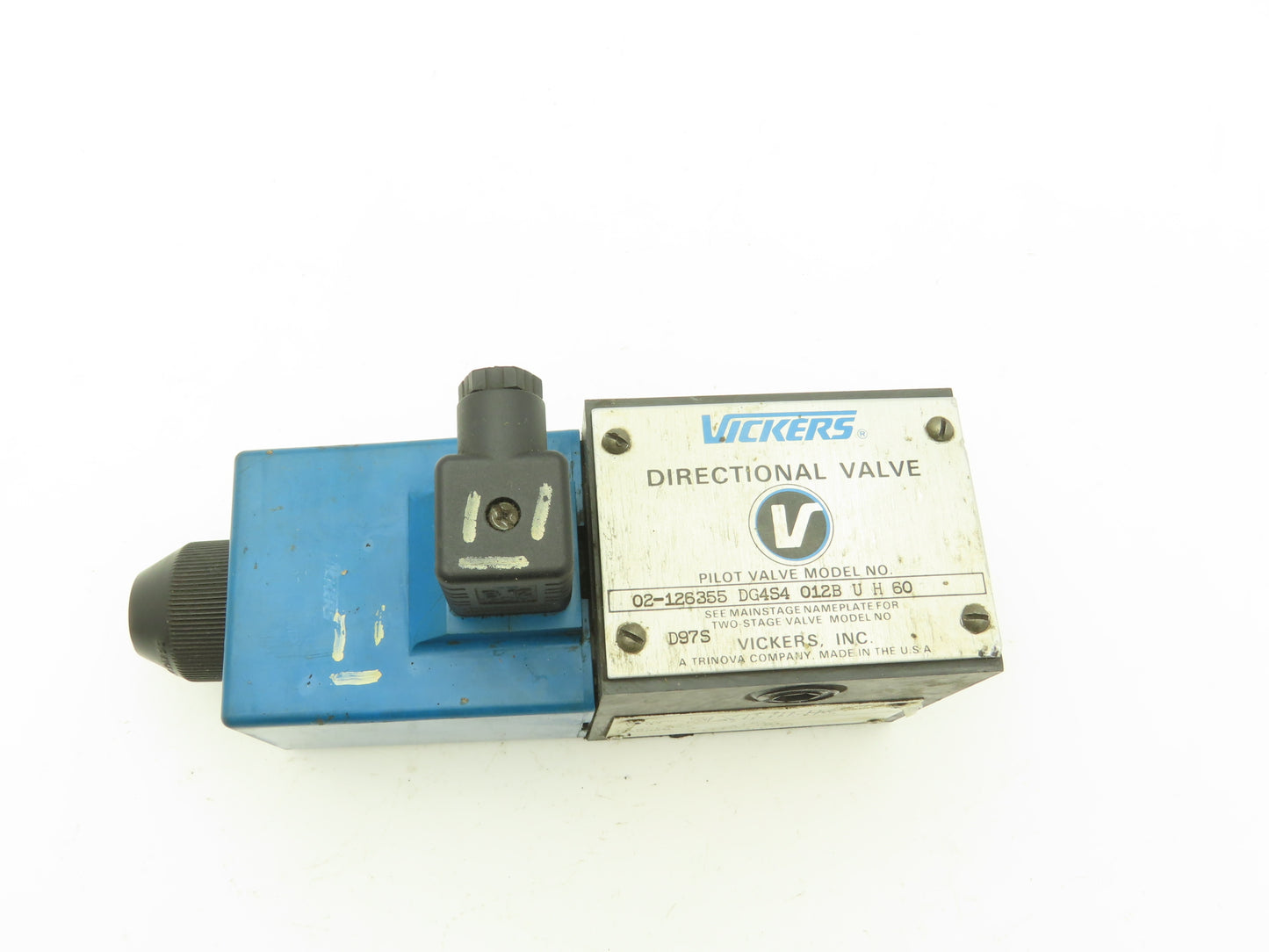 Vickers DG4S4 012B U H 60 Directional Control Solenoid Valve