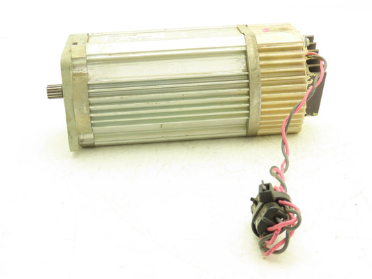 Ametek E-50057-38-2C DC Servo Motor 24VDC 3000rpm 1/2" Spline Shaft With Encoder