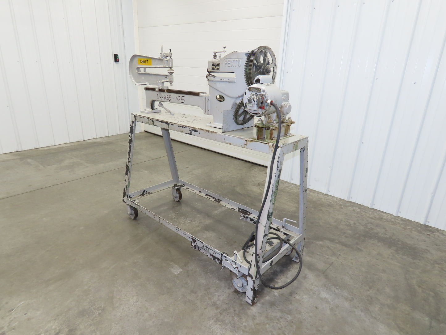 Pexto 298B Power Metal Circle Shear 32" Circle Cutter 20GA 1/4Hp 115V 1Ph