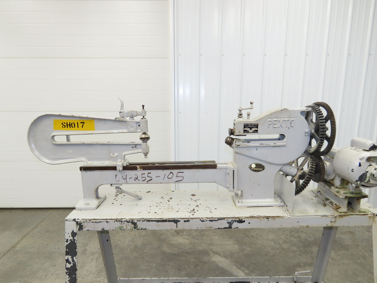 Pexto 298B Power Metal Circle Shear 32" Circle Cutter 20GA 1/4Hp 115V 1Ph