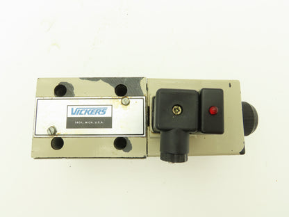 Vickers DG4S4 012B U H 60 S552 Directional Control Solenoid Valve