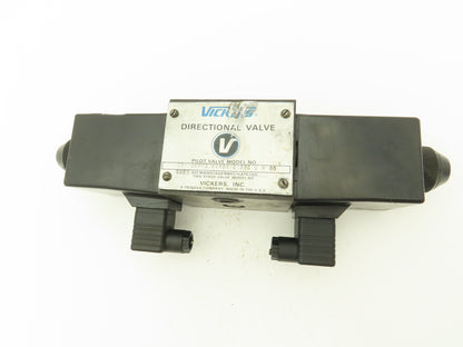 Vickers DG4S4 0133C U H 60 Directional Control Solenoid Valve